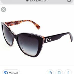 Dolce & Gabbana Cat Eye Sunglasses